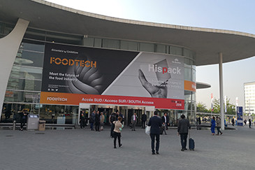 精彩不間斷，銳天又登陸巴塞羅那Hispack飲料食品展