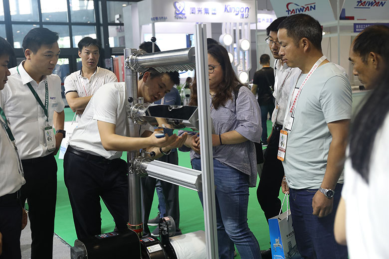 進擊上海包裝展，展現雷茨節能風機之美