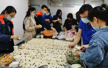 濃情冬至，其樂融融，銳天團隊與客戶共度佳節(jié)